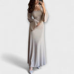Carina | Vestido de punto chic con detalle en la cintura