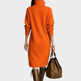 Cayetana | Vestido de invierno elegante con botones