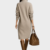 Cayetana | Vestido de invierno elegante con botones