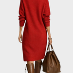 Cayetana | Vestido de invierno elegante con botones