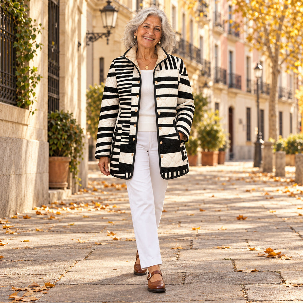 Cecilia | Chaqueta acolchada, en la calle