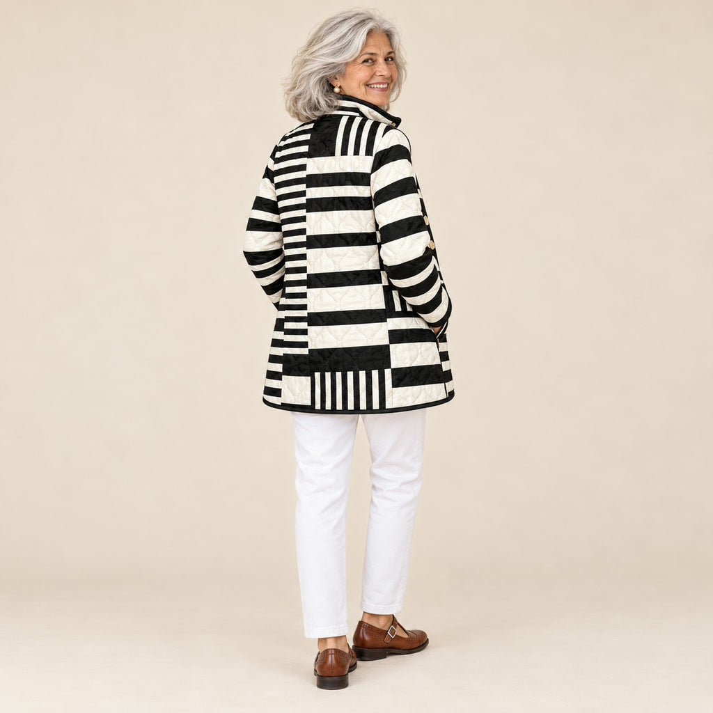 Cecilia | Chaqueta acolchada, vista de espaldas