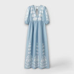 Celestina | Vestido estampado de elegancia natural