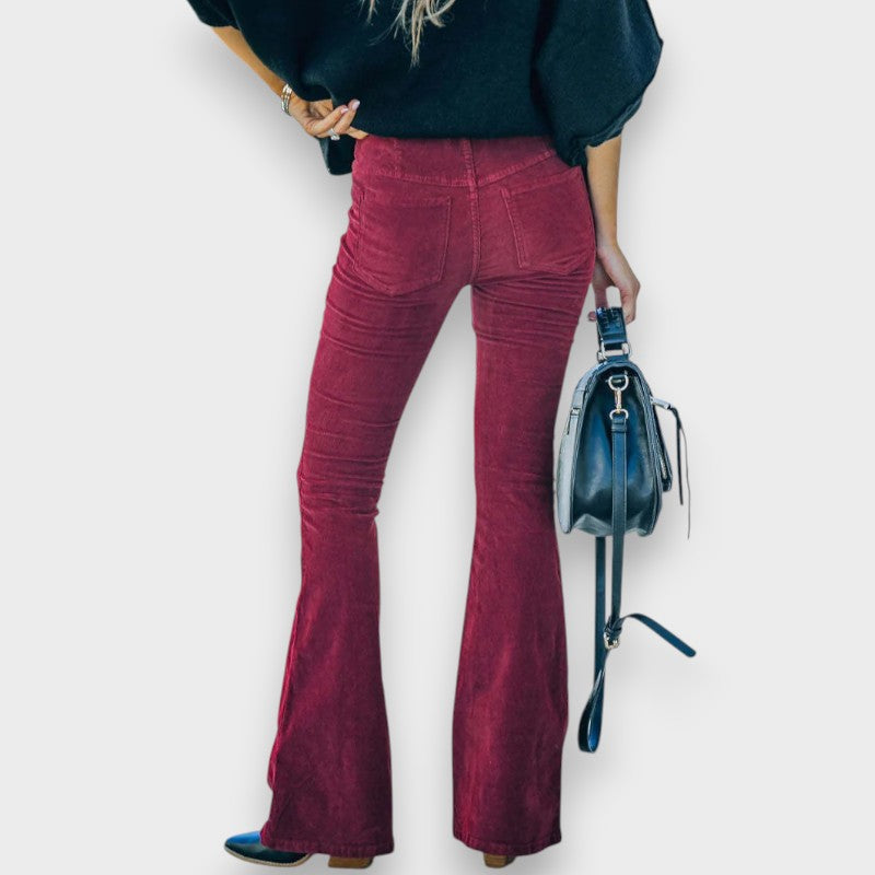 Celsa | Pantalón acampanado de pana