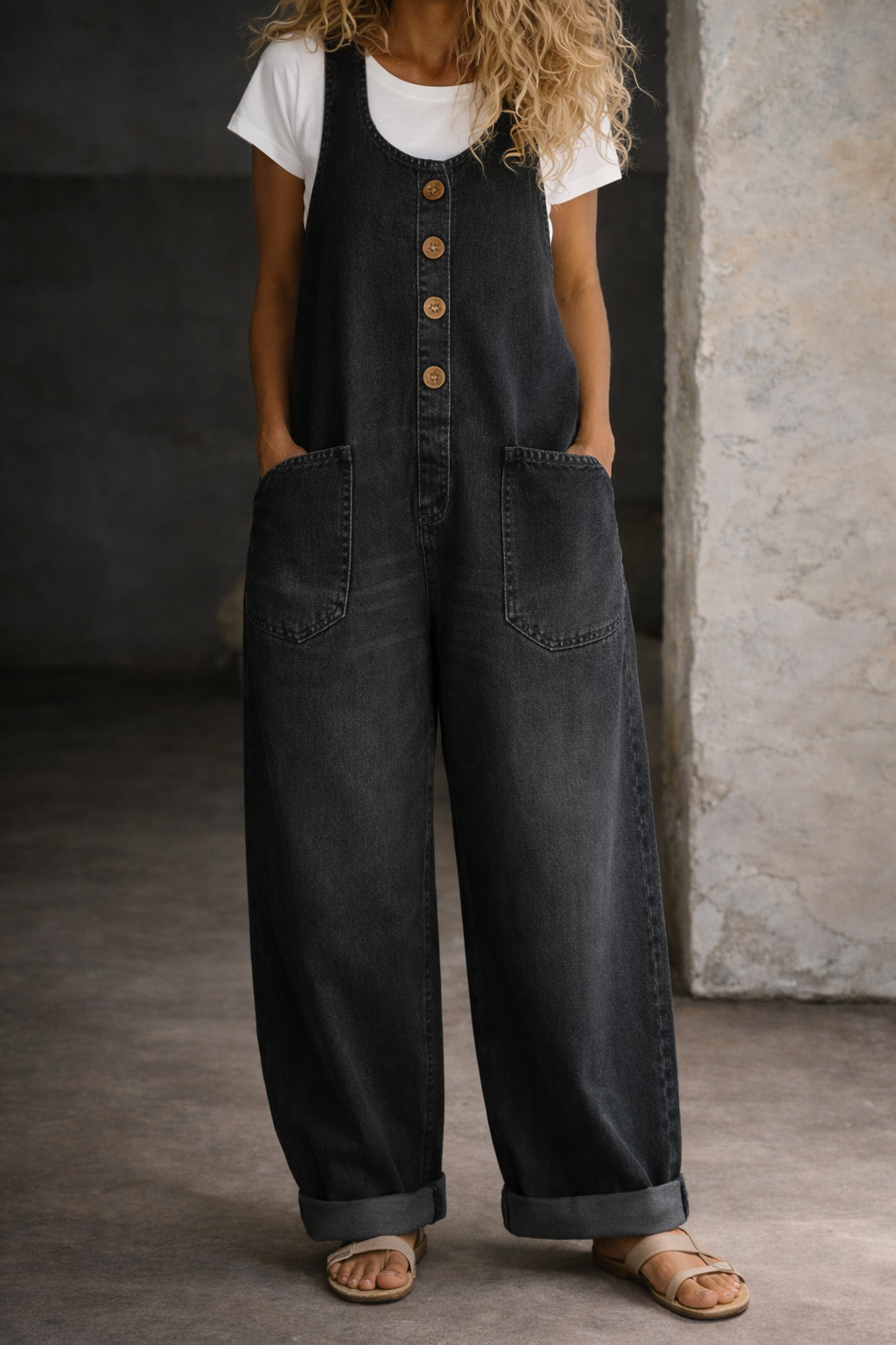 Cintia | Peto de algodón lavado vintage