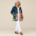 Clementina | Chaqueta acolchada, vista de tres cuartos