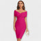 Cristina | Vestido elegante con cuello en V