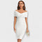 Cristina | Vestido elegante con cuello en V