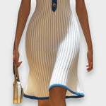 Delfina | Vestido midi elegante estilo sirena