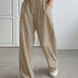 Dorotea | Pantalón de rayas de pierna ancha