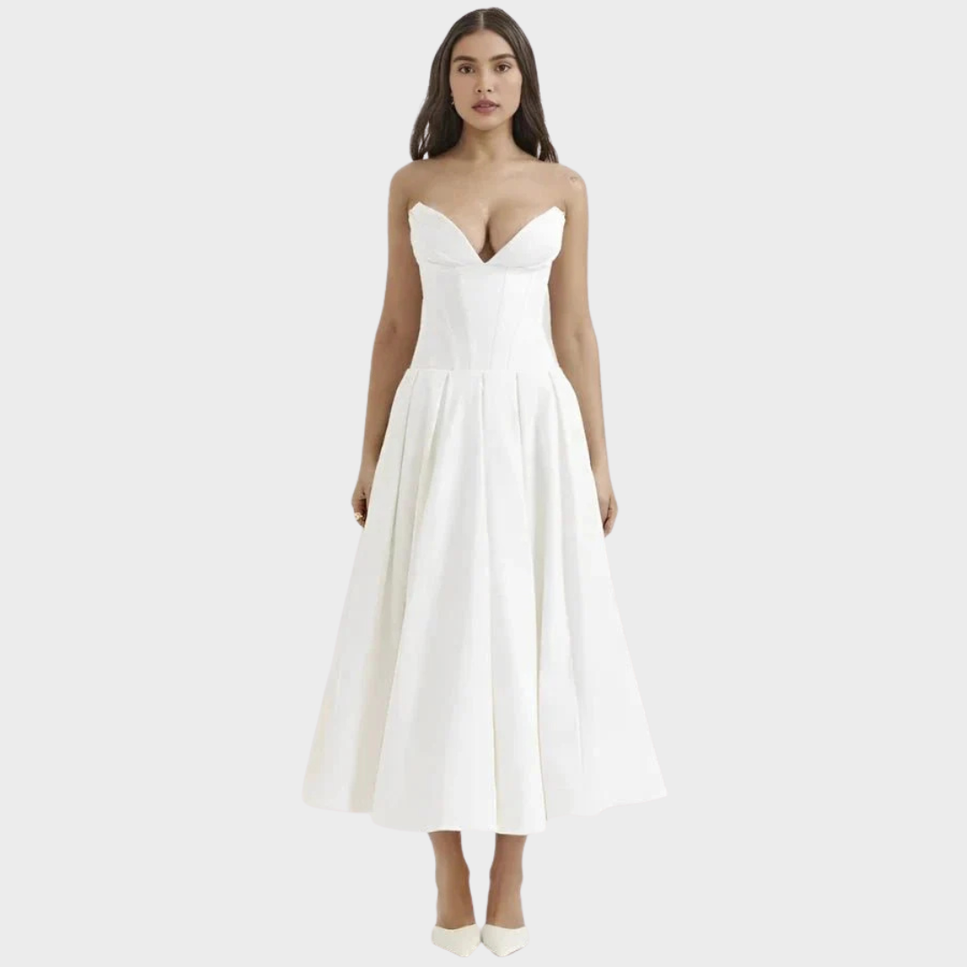 Dorotea | Vestido midi elegante para mujer