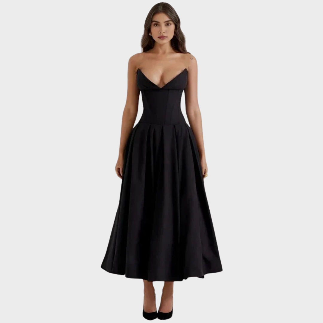 Dorotea | Vestido midi elegante para mujer