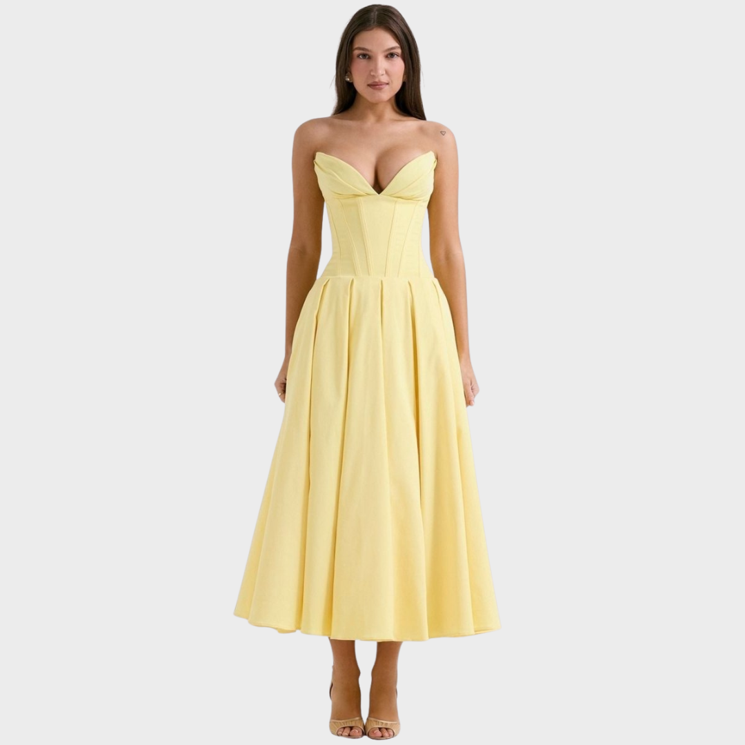 Dorotea | Vestido midi elegante para mujer