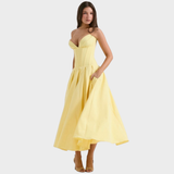 Dorotea | Vestido midi elegante para mujer