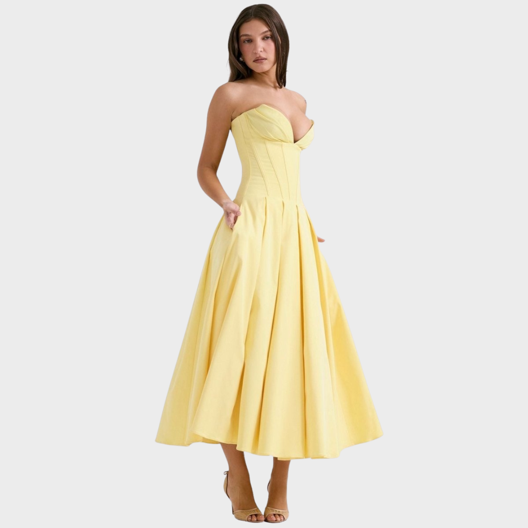 Dorotea | Vestido midi elegante para mujer