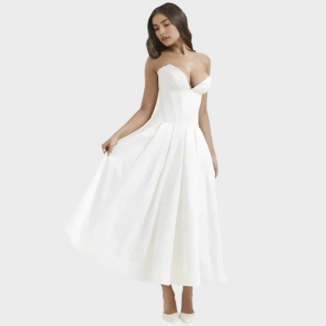 Dorotea | Vestido midi elegante para mujer