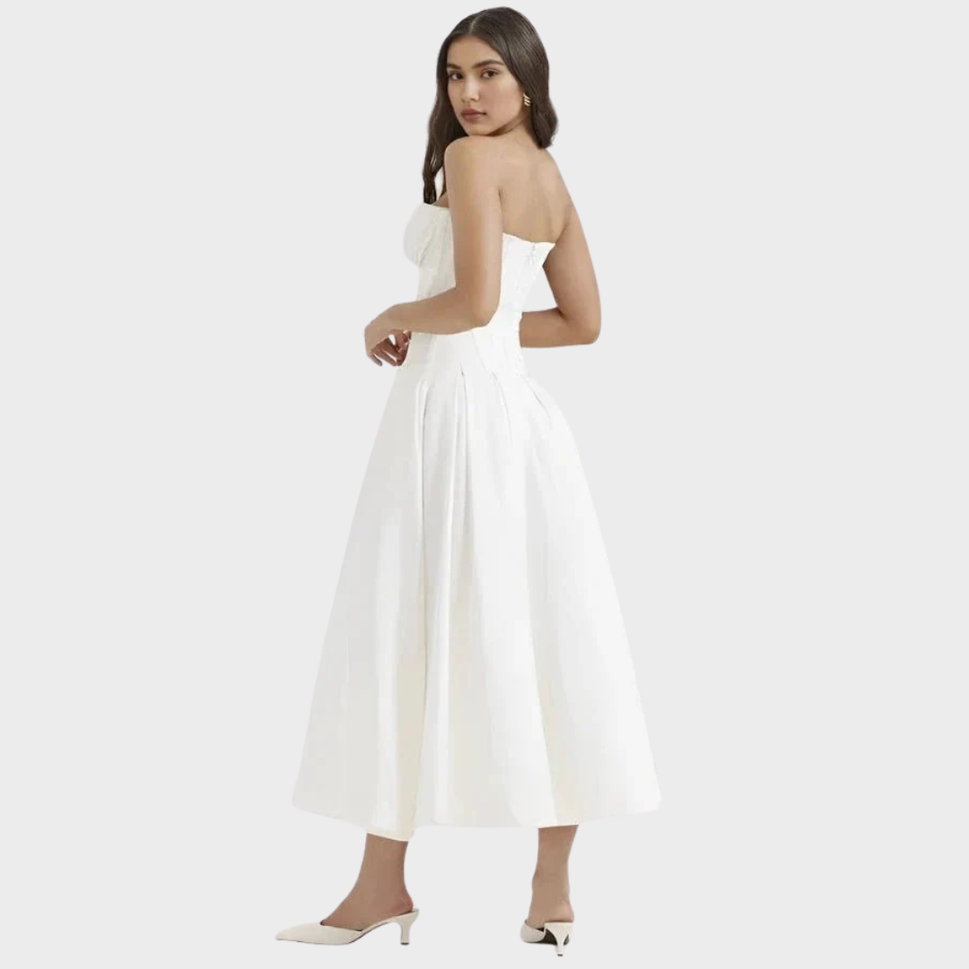 Dorotea | Vestido midi elegante para mujer