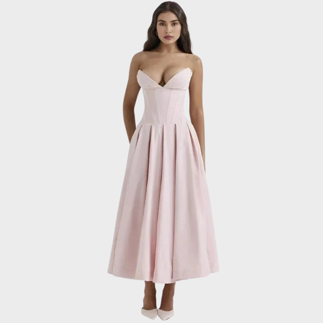 Dorotea | Vestido midi elegante para mujer