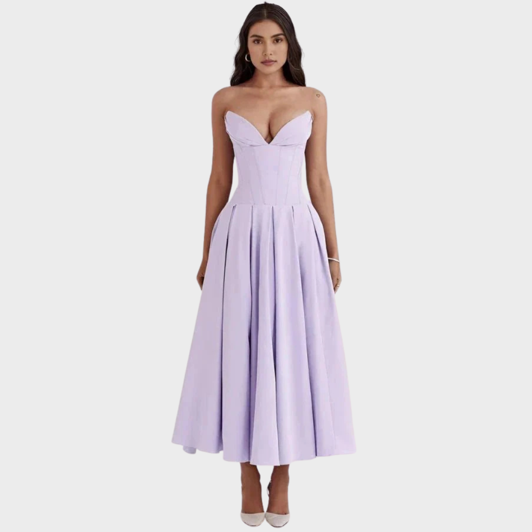 Dorotea | Vestido midi elegante para mujer