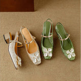 Eider | Zapatos elegantes con detalle floral