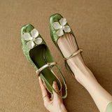Eider | Zapatos elegantes con detalle floral