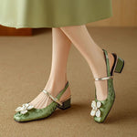 Eider | Zapatos elegantes con detalle floral