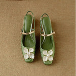 Eider | Zapatos elegantes con detalle floral