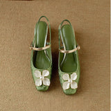 Eider | Zapatos elegantes con detalle floral