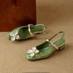 Eider | Zapatos elegantes con detalle floral