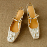 Eider | Zapatos elegantes con detalle floral