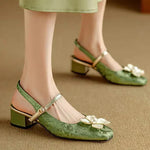 Eider | Zapatos elegantes con detalle floral