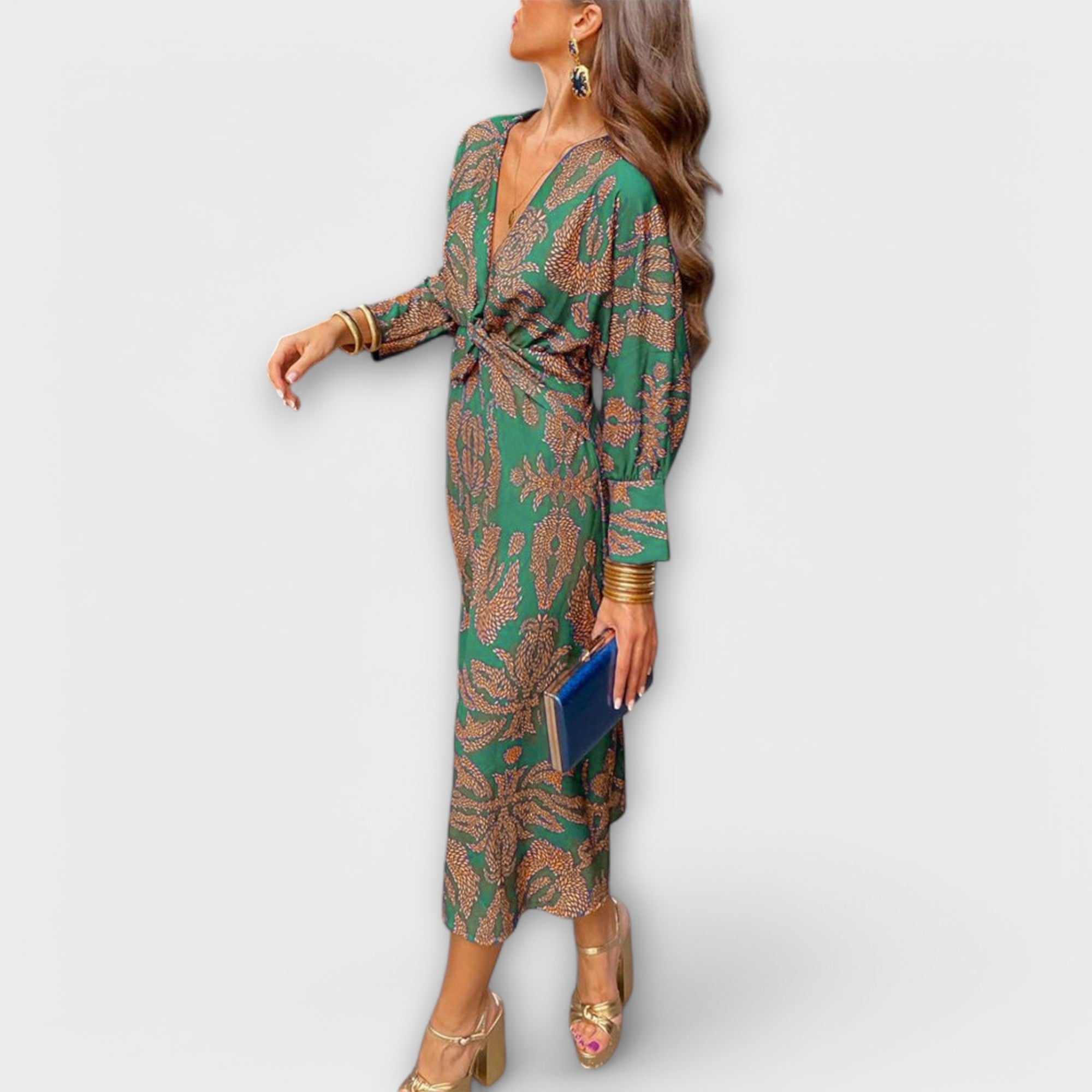 Eladia | Vestido elegante de manga larga