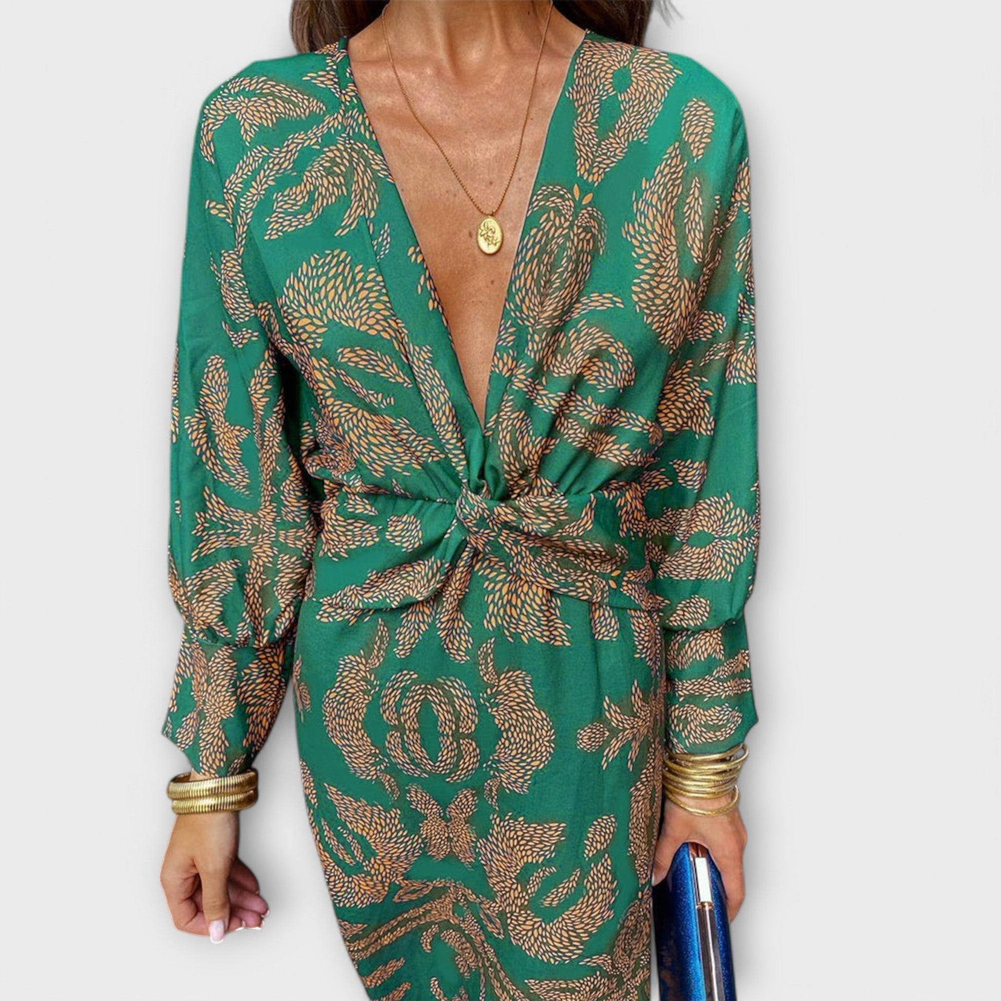 Eladia | Vestido elegante de manga larga