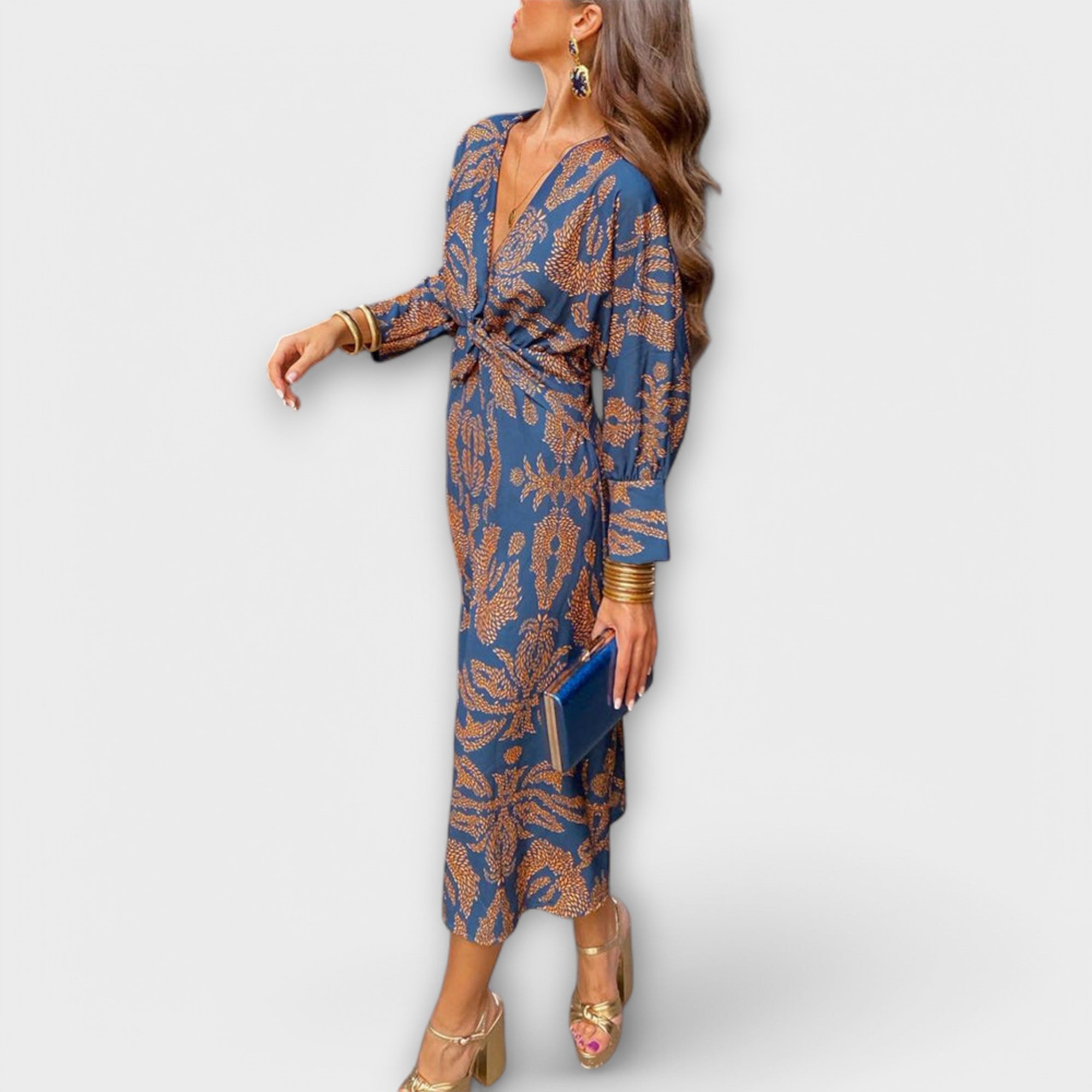 Eladia | Vestido elegante de manga larga