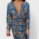 Eladia | Vestido elegante de manga larga
