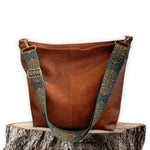 Elba | Bolso bandolera de piel vintage
