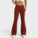 Elisenda | Pantalón amplio de pernera acampanada