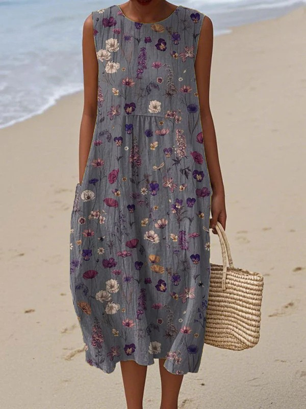 Elisenda | Vestido midi para el día a día