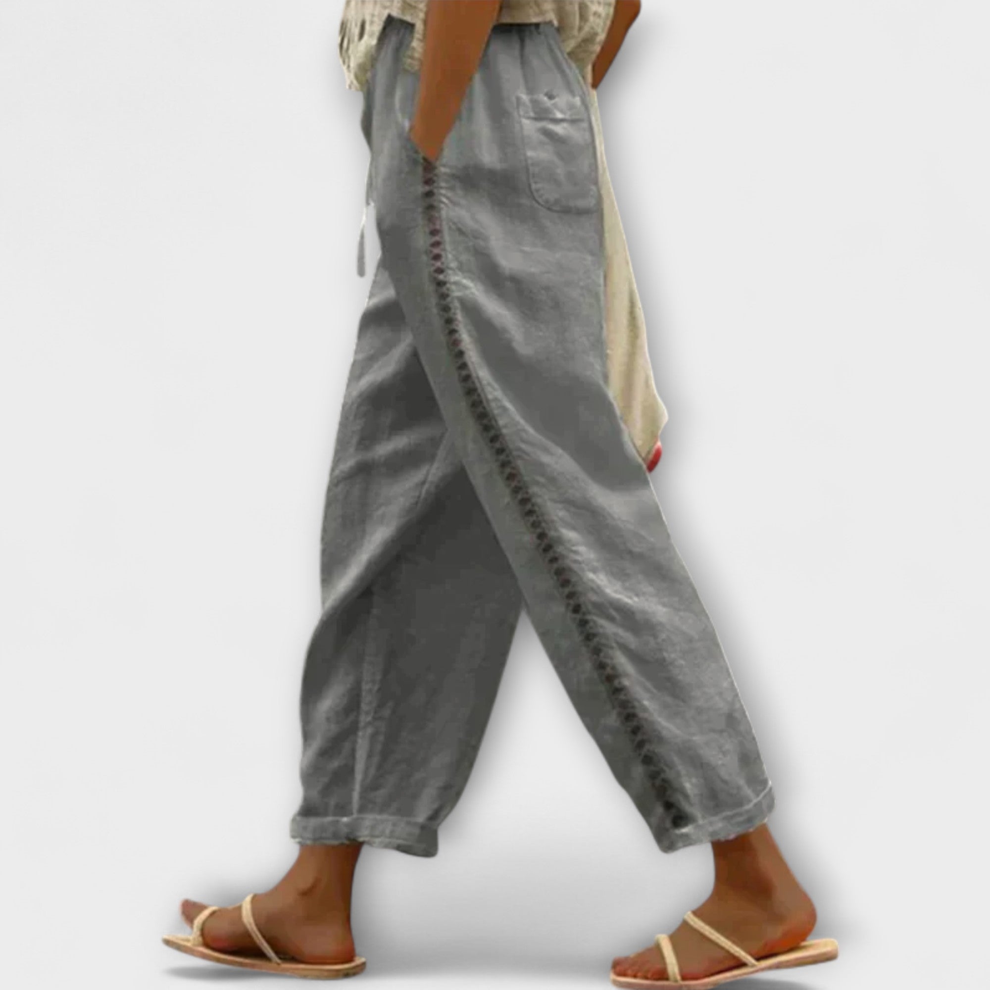 Elsa | Pantalón de lino de calidad