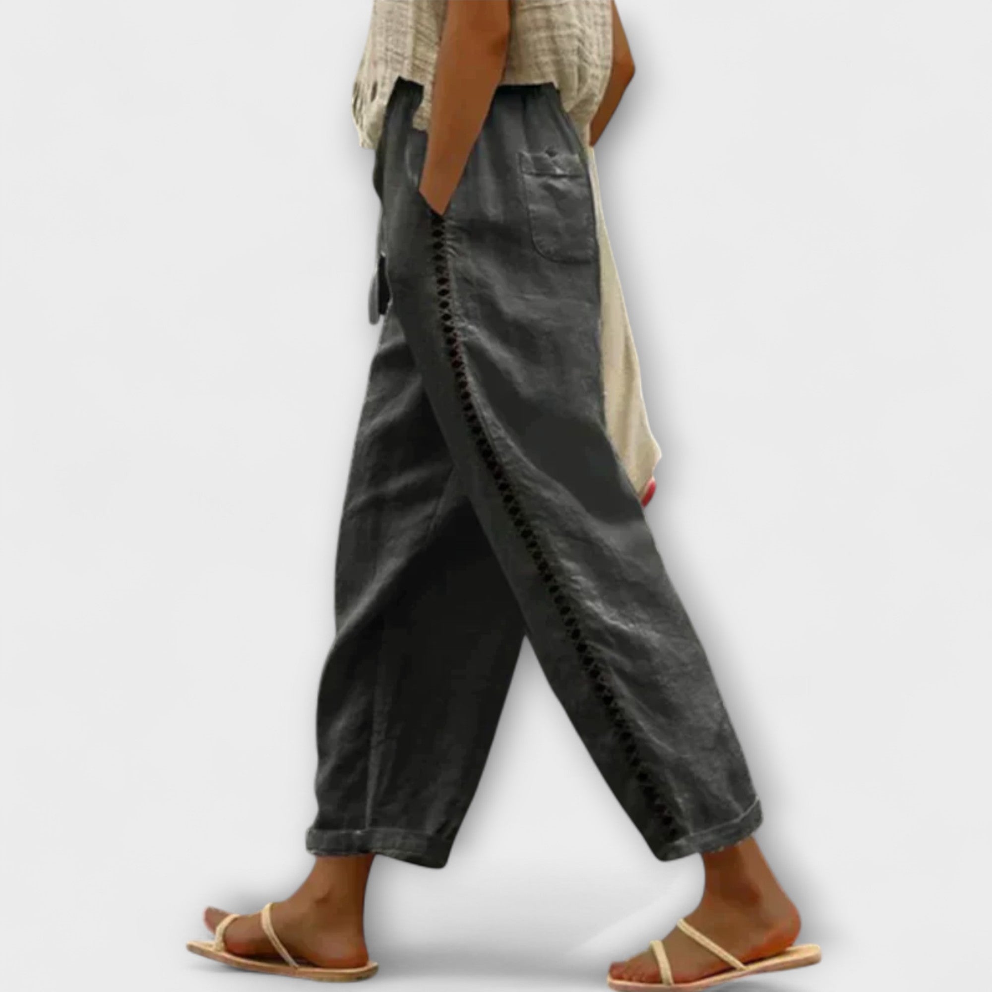 Elsa | Pantalón de lino de calidad
