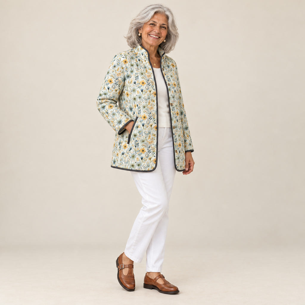 Elvia | Chaqueta acolchada, vista de tres cuartos