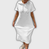 Elvia | Vestido informal con capucha