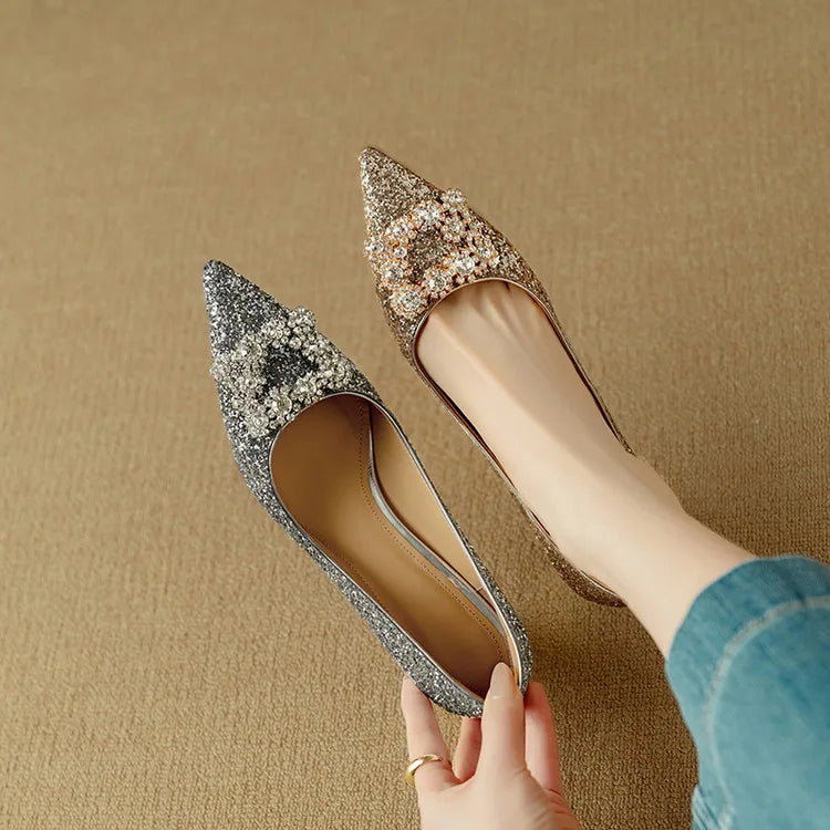 Elvira | Zapatos de salón con lentejuelas
