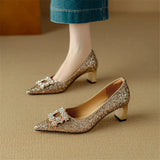Elvira | Zapatos de salón con lentejuelas