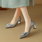 Elvira | Zapatos de salón con lentejuelas