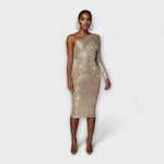 Encarnación | Vestido con cuerpo cruzado