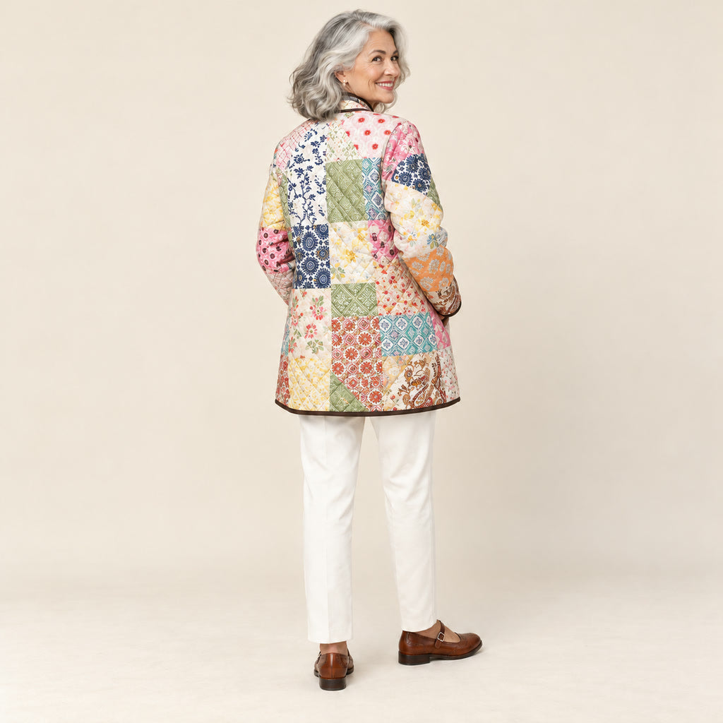 Engracia | Chaqueta acolchada, vista de espaldas