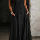 Erica | Vestido largo de denim