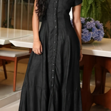 Erica | Vestido largo de denim