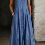 Erica | Vestido largo de denim